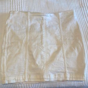 Free people stretch mini skirt size 8